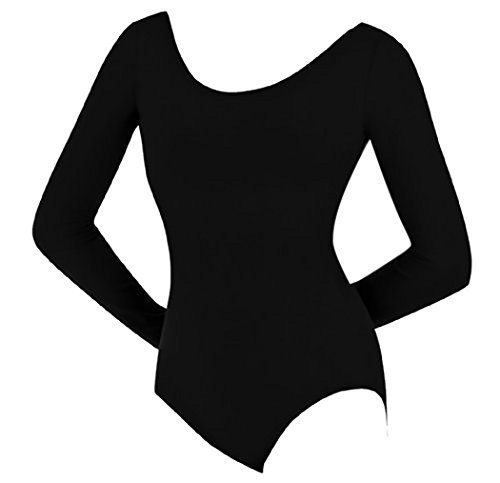 Childrens Long Sleeve Leotards Cotton/Lycra