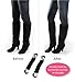 Boottique Boot Clips, Boot Straps, Boot Snugs for Smooth Pants (Black 5