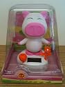 Car Decorative Little Piggie - White