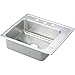 Elkay DRKADQ222045R2 Sink, 22" x 19.5" x 4.5", Stainless Steel