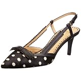 Moschino Leather Polka Dots B Slingbacks Heels