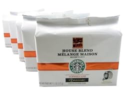 Tassimo T-Disk: Starbucks House Blend Coffee T-Disc Pods (Case of 5 packages; 60 T-Discs Total)
