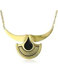 Viento Condor Gold Black Finish Necklace