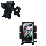 Bike Handlebar Holder Mount System for the Samsung Chat 350 – Gomadic Brand