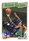 Rolando Blackman autographed Basketball Card (Dallas Mavericks) 1991 Hoops #459
