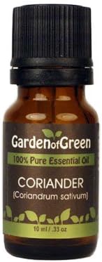 Coriander Essential Oil (100% Pure and Natural, Therapeutic Grade) from Garden of Green