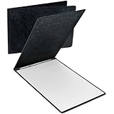 Oxford Pressboard Report Cover, Prong Clip, 11 x 17 Inches, 3 Inch Capacity, Black (13206)