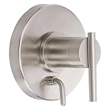 Danze D500458BNT Parma Shower Valve Escutcheon Trim Kit with Diverter, Brushed Nickel, Valve Not Inc