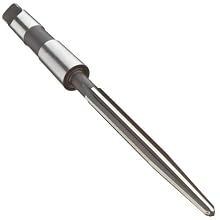 Alvord Polk 625-0 High-Speed Steel Bridge Reamer, Straight Flute, Morse Taper Shank, Uncoated (Bright)