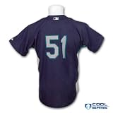Seattle Mariners Ichiro Authentic 2010 COOL BASE Batting Practice MLB Baseball Jersey Size XXL
