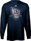 New Jersey Nets Kids 4-7 adidas Team Logo Long Sleeve Tee