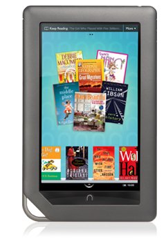Barnes and Noble NOOK COLOR eBook Reader Tablet w SanDisk 1GB microSD Card