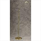 Floor Lamp in Satin Brass