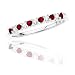 10k White or Yellow Gold Ruby and Diamond Ring