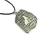 Egyptian Goddess Bastet Pewter Pendant on Cord Necklace, The Egyptian Collection