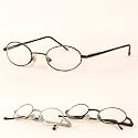 Dollar Shades "Fake Smarts" Metal Frame Clear Lens Glasses 812