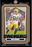 2007 Topps Draft Picks & Prospects #67 Greg Jennings Green Bay Packers Football Card - Mint Condition - In Protective Display Case!