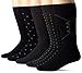 Dockers Men's Classics Dress Dobby Crew Socks (5 & 10, Navy Assorted (5 Pairs), Shoe Size: 6-12