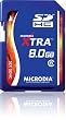 MICRODIA 8 GB SDHC Class 6 Flash Memory Card XTRA 52x