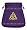 Triple Goddess Velvet Bag