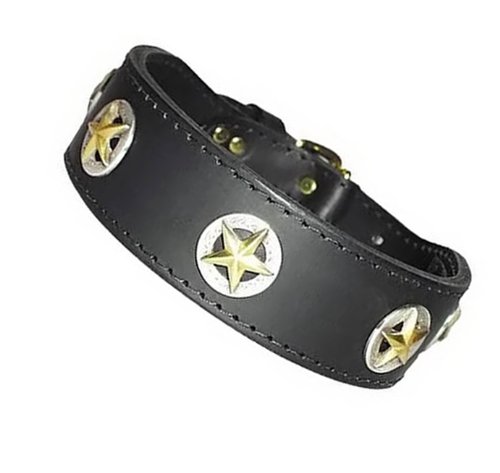 22 INCH - BLACK - Latigo Ranger's Specialty Collar
