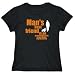 T-Shirt Womens Black " Man's best friend is a American Cocker Spaniel " Dogs