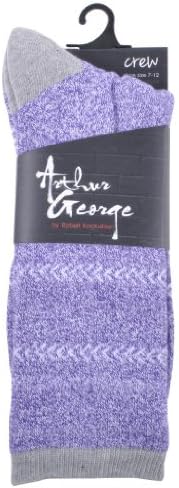 Arthur George by Robert Kardashian ARROWS Street Wear Socks PURPLE MARLED