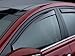 WeatherTech Custom Fit Side Window Deflectors for Honda Accord - (80475), Front Pair - Dark Tint