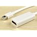 ATC mini Displayport to HDMI Adapter Video und Audio-�bertragung weiss