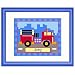 Trains, Planes and Trucks TRUCK Blue Personalized Print