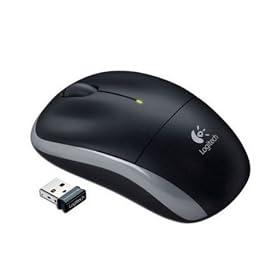 Logitech - Wireless Mouse M195 - Souris sans-fil - Nano-R�cepteur - Noir