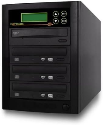 DVD Duplicator 1TB hard drive to 4 burners Sata DVD duplicator + USB support ISO transfer