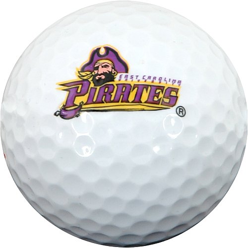 Buy Team Effort East Carolina Pirates Golf Ball 3 Pack by Team Effort