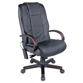 King Kong USA The Chairman Deluxe Memory Foam Office Massage Chair