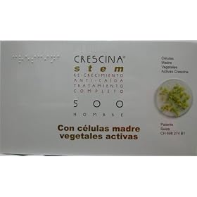 Crescina Stem Complete Treatment: Re-Growth & Anti-Hairloss 500 Men (LABO): Indicated in Cases of Incipient Baldness