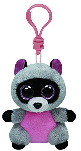 Ty Beanie Boos Rocco - Raccoon Clip