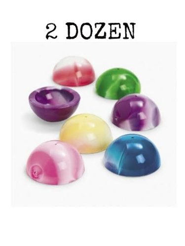 Large Marbleized Poppers (1 dz) [Toy] (2 PACK)