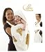 Cuddledry Cow Print Bath Apron/Baby Towel, Towels, Babies