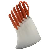 Furi Rachael Ray Gusto-Grip Basics Line Clean Store 7-Piece Knife Set with Block