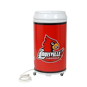 Coola Can Sports Refrigerator/Party Cooler- Louisville Cardinals by Creative Cooling