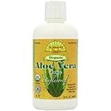 Dynamic Health Organic Certified Aloe Vera Juice, Unflavored,, 32-Ounce