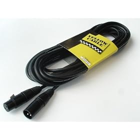 Yellow Cable - Cables XLR / XLR C/MICRO XLR MALE XLR/FEM 5m - M05X
