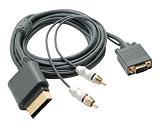 XBOX 360 HD VGA AV CABLE 6FT