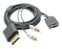 XBOX 360 HD VGA AV CABLE 6FT 1080P w/ RCA (F) to 3.5mm (m) Adapter