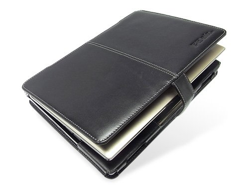 PDAIR レザーケース for Eee PC S101H ブラック PALCEPCS101H/BL