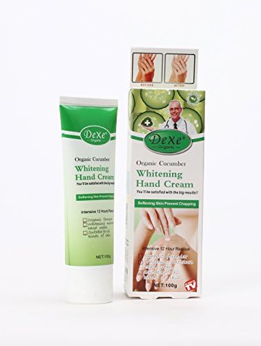 Dexe Organic Cucumber Whitening Hand Cream Skin Care Softening Intensive Rescue Prevent Chapping FREE SHIPPING