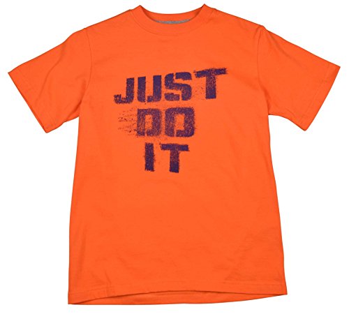 Nike Boys 820 Just Do It TShirtOrange Photo