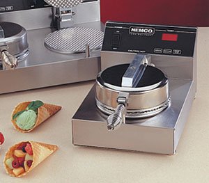 240 Volts Nemco 7030 Waffle Cone Maker - Single Grid