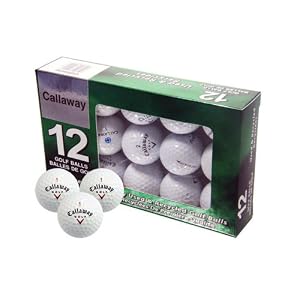 Callaway Mix Mint Refinished Official Golf Balls,12-Pack