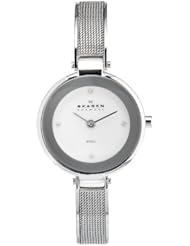 Skagen Womens 323SSS Japan Quartz Movement Analog Watch